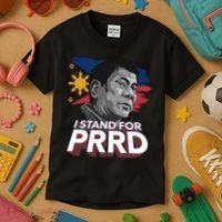I Stand for PRRD Supporter Digong Duterte Philippine DU30 Kids T-Shirt thumb 3