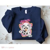I Speak Furbish! Snowball Retro Vibes Big Chest Sweatshirt thumb 2