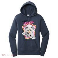 I Speak Furbish! Snowball Retro Vibes Big Chest Women's Hoodie thumb 0