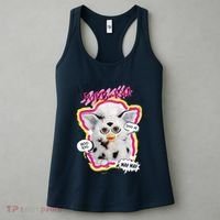 I Speak Furbish! Snowball Retro Vibes Big Chest Women's Tank Top thumb 3