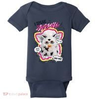 I Speak Furbish! Snowball Retro Vibes Big Chest Baby Bodysuit thumb 0