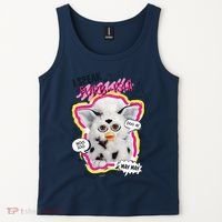 I Speak Furbish! Snowball Retro Vibes Big Chest Tank Top thumb 2
