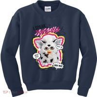 I Speak Furbish! Snowball Retro Vibes Big Chest Kids Sweatshirt thumb 0