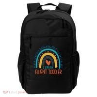 I Speak Fluent Toddler Funny Backpack thumb 0