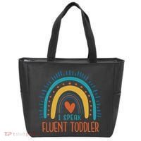I Speak Fluent Toddler Funny Tote Bag thumb 0
