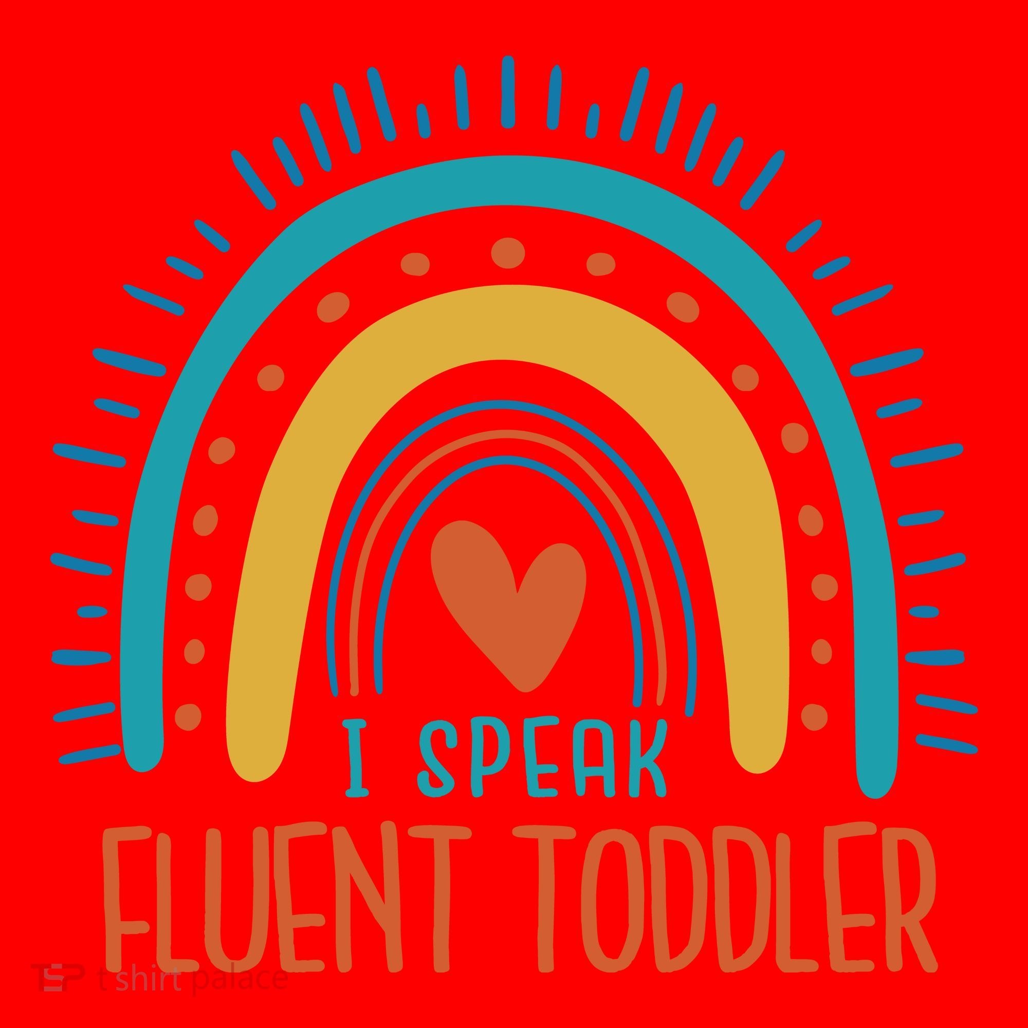 I Speak Fluent Toddler Funny Santa Hat