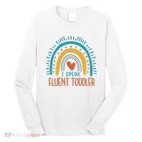 I Speak Fluent Toddler Funny Long Sleeve Shirt thumb 0
