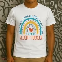 I Speak Fluent Toddler Funny T-Shirt thumb 3