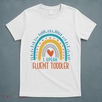 I Speak Fluent Toddler Funny T-Shirt thumb 5