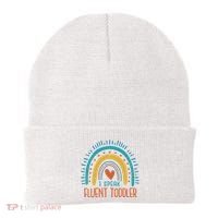 I Speak Fluent Toddler Funny Beanie thumb 0