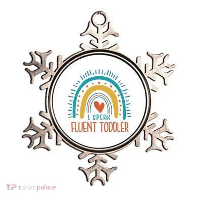 I Speak Fluent Toddler Funny Ornament