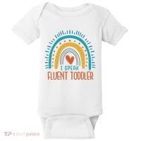 I Speak Fluent Toddler Funny Baby Bodysuit thumb 0