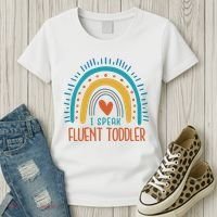 I Speak Fluent Toddler Funny Women's T-Shirt thumb 3