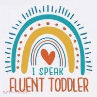 I Speak Fluent Toddler Funny Kids Sweatshirt thumb 2