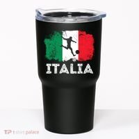 Italian soccer grunge flag Tumbler thumb 0