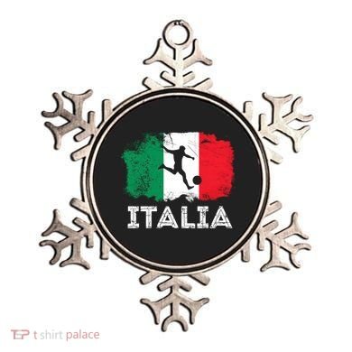 Italian soccer grunge flag Ornament