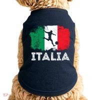 Italian soccer grunge flag Doggie Tank thumb 0