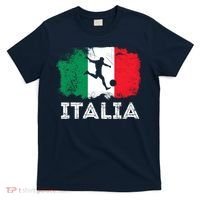 Italian soccer grunge flag T-Shirt thumb 0