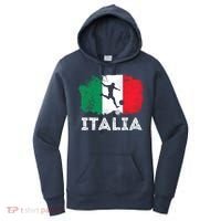 Italian soccer grunge flag Women's Hoodie thumb 0