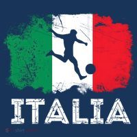 Italian soccer grunge flag Women's Hoodie thumb 2