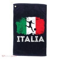 Italian soccer grunge flag Golf Towel thumb 0