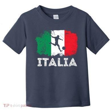 Italian soccer grunge flag Toddler T-Shirt
