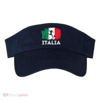 Italian soccer grunge flag Visor thumb 0