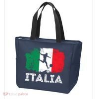 Italian soccer grunge flag Tote Bag thumb 3