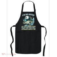 Im So Good At Catching Fish That The Fish Tell Stories Apron thumb 0