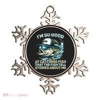 Im So Good At Catching Fish That The Fish Tell Stories Ornament thumb 0