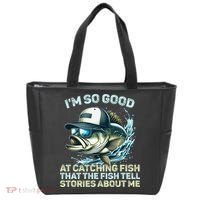 Im So Good At Catching Fish That The Fish Tell Stories Tote Bag thumb 0