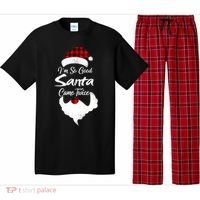 I'm So Good Santa Came Twice Naughty Ugly Christmas Pajama Set thumb 0