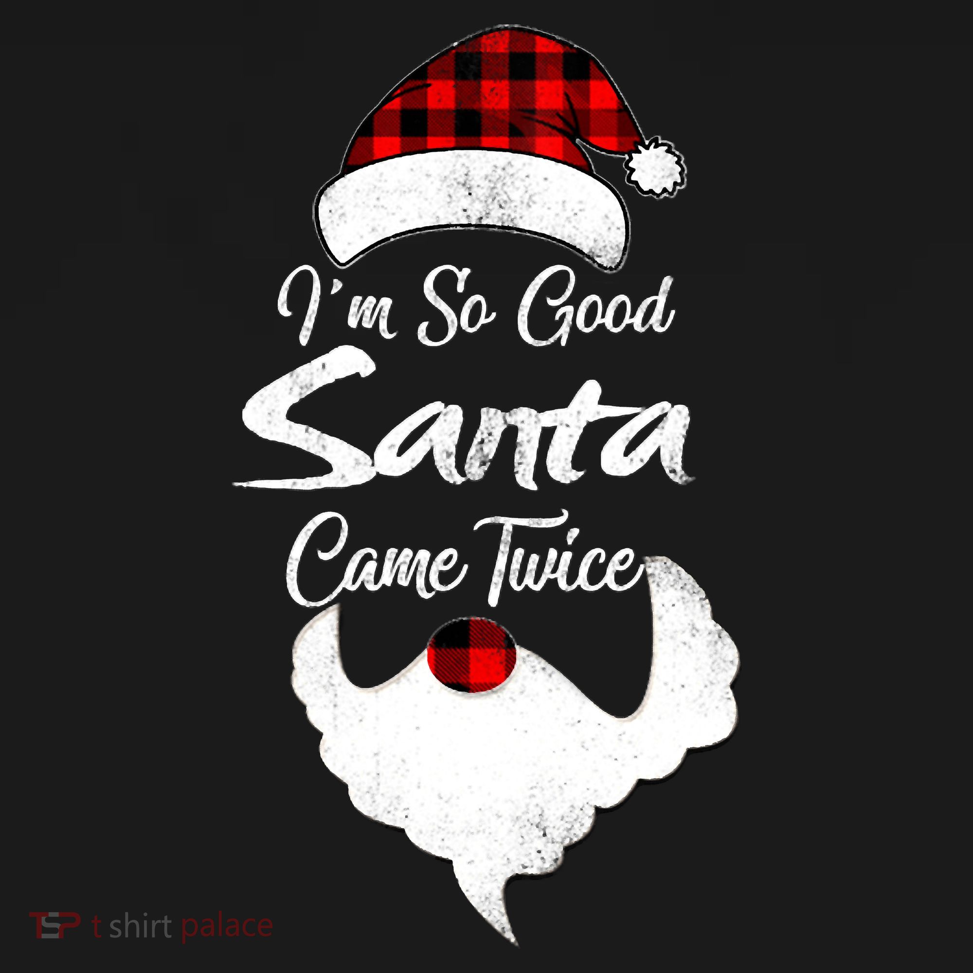 I'm So Good Santa Came Twice Naughty Ugly Christmas Women's Hoodie