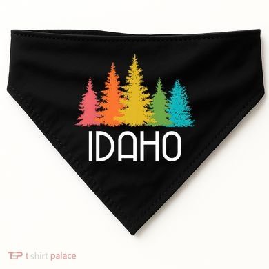 Idaho State Gift USA-Made Doggie Bandana