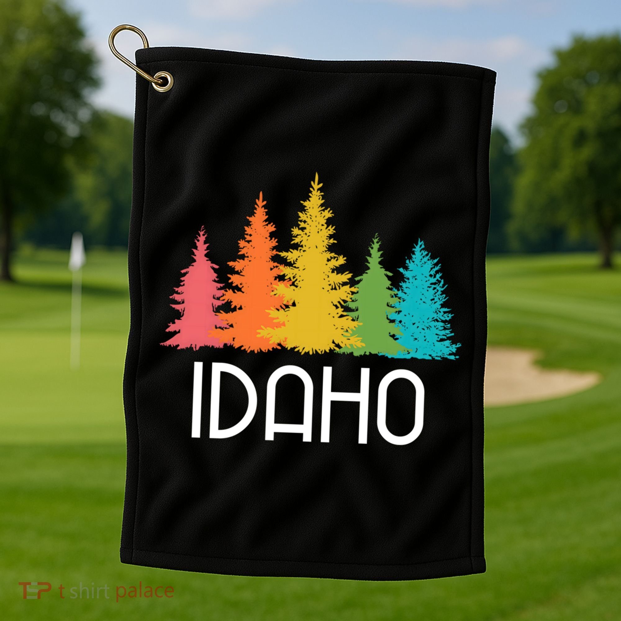 Idaho State Gift Golf Towel