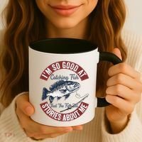 IM So Good At Catching Fish That The Fish Tell Stories Coffee Mug thumb 3