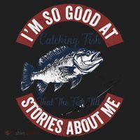 IM So Good At Catching Fish That The Fish Tell Stories Beanie thumb 2