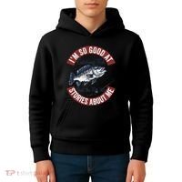IM So Good At Catching Fish That The Fish Tell Stories Kids Hoodie thumb 4