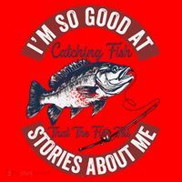 IM So Good At Catching Fish That The Fish Tell Stories Santa Hat thumb 1