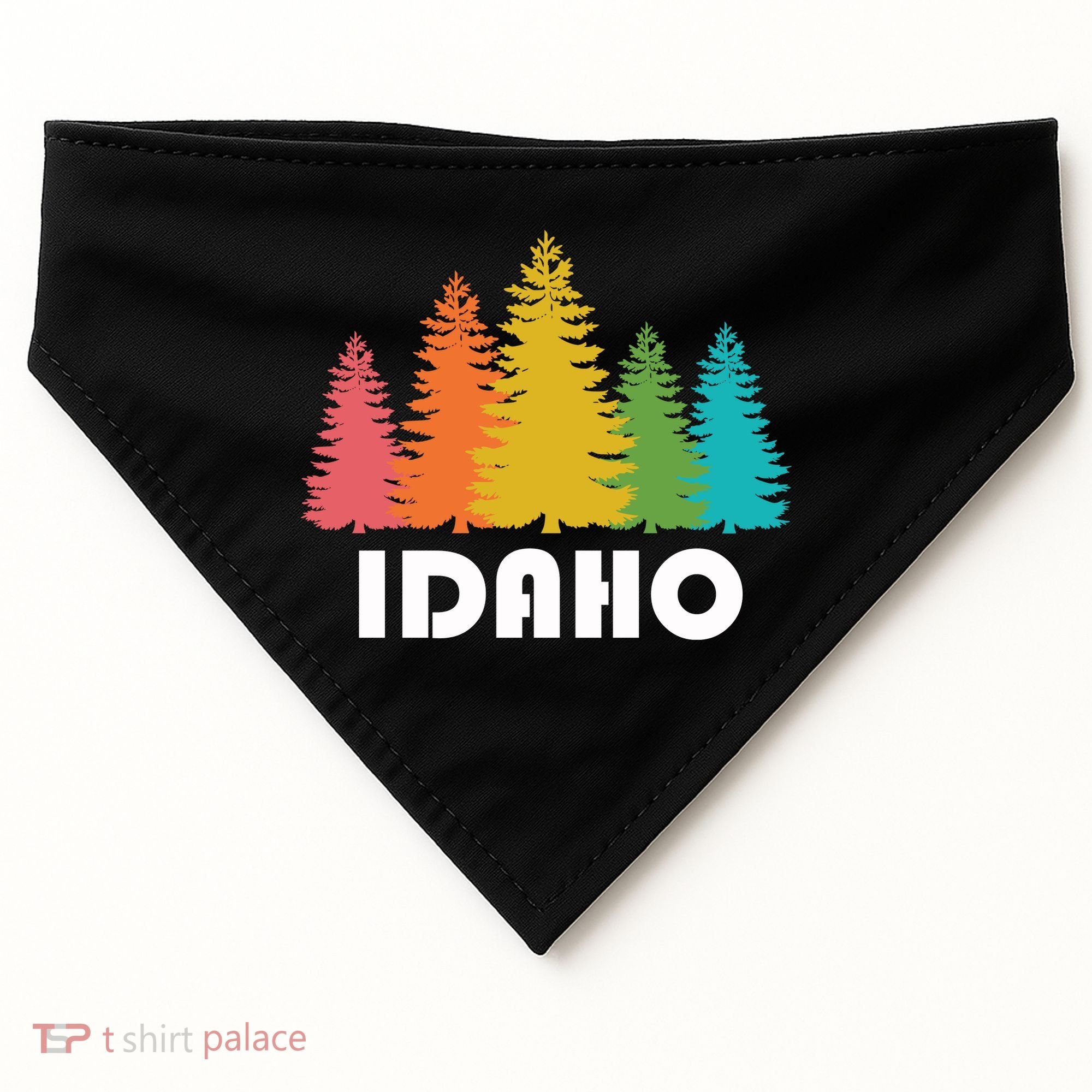 Idaho State Gift USA-Made Doggie Bandana
