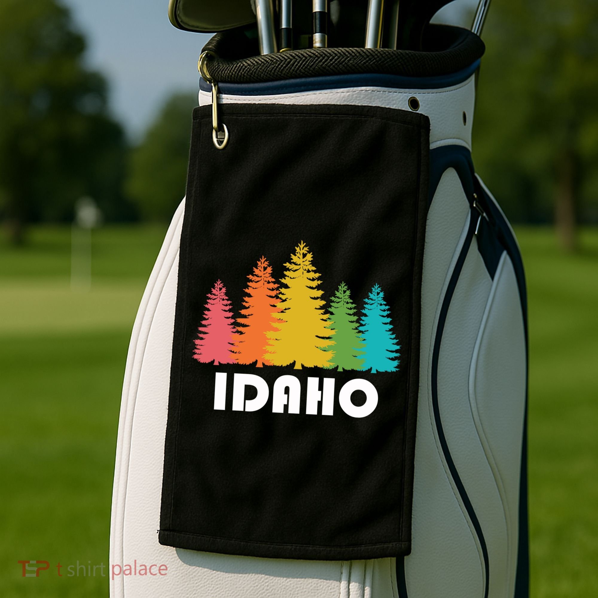 Idaho State Gift Golf Towel