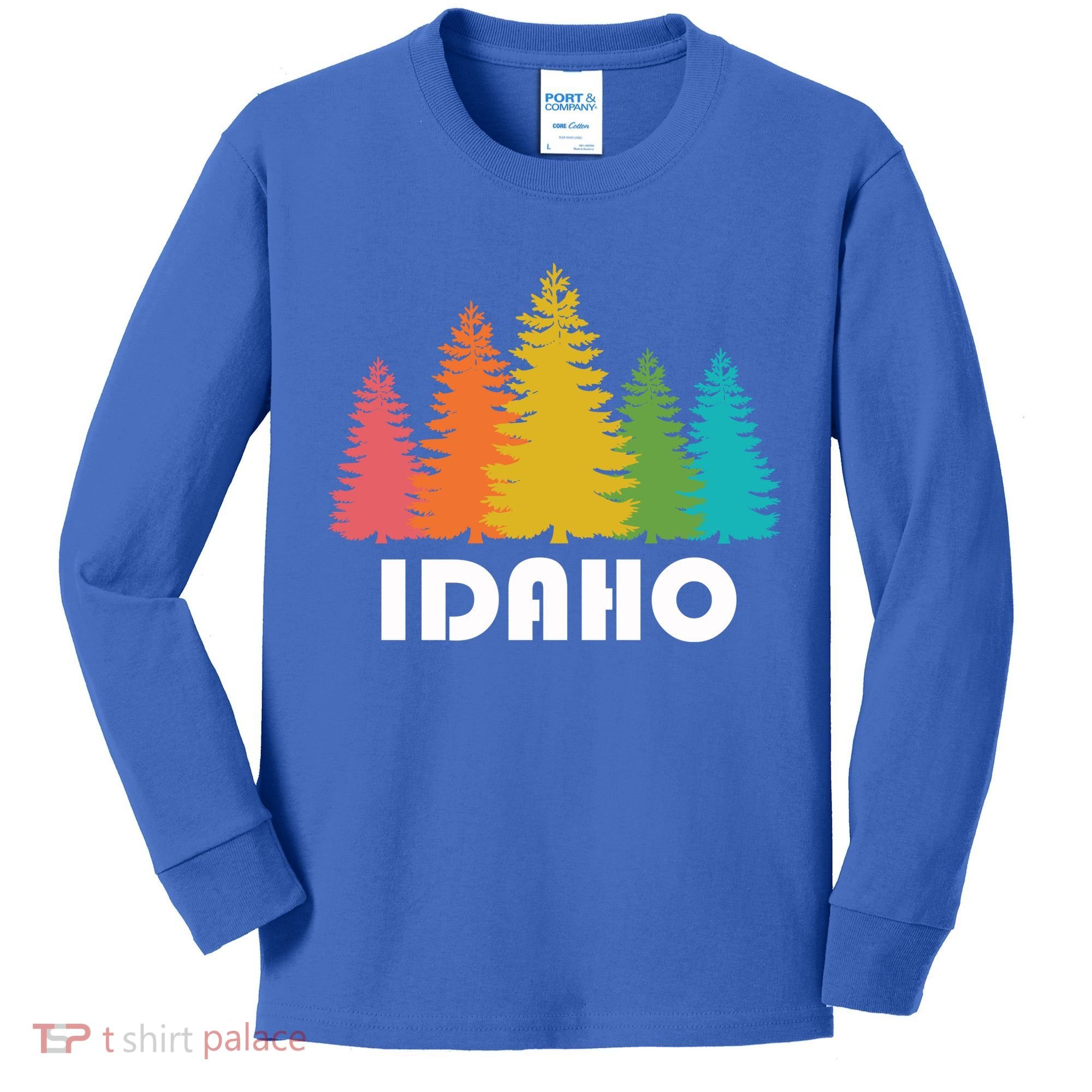 Idaho State Gift Kids Long Sleeve Shirt