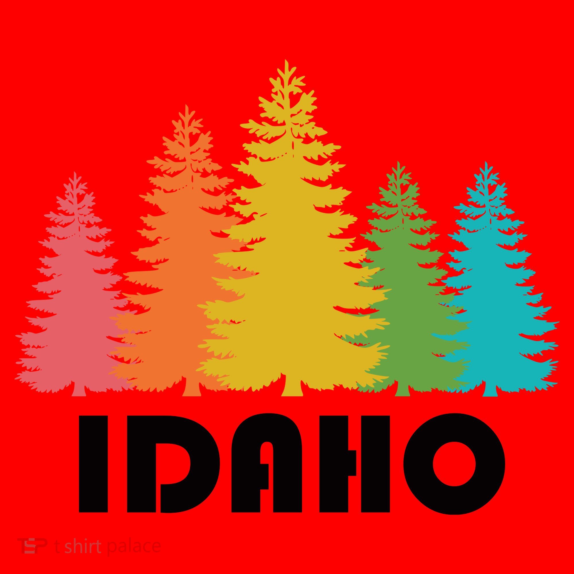 Idaho State Gift Santa Hat