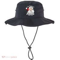 I'm So Good Santa Came Twice Funny Naughty Xmas Gift Bucket Hat thumb 0