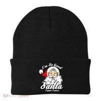 I'm So Good Santa Came Twice Funny Naughty Xmas Gift Beanie thumb 0