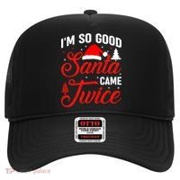 Im So Good Santa Came Twice Naughty Ugly Dirty Santa Gift Hat thumb 0