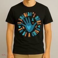It Shouldn't Hurt To Be A Child Abuse Prevention Awareness T-Shirt thumb 3
