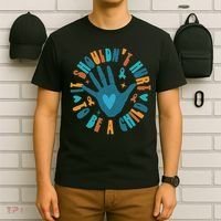 It Shouldn't Hurt To Be A Child Abuse Prevention Awareness T-Shirt thumb 6