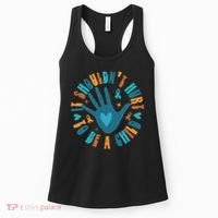 It Shouldn't Hurt To Be A Child Abuse Prevention Awareness Women's Tank Top thumb 0