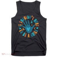 It Shouldn't Hurt To Be A Child Abuse Prevention Awareness Tank Top thumb 0